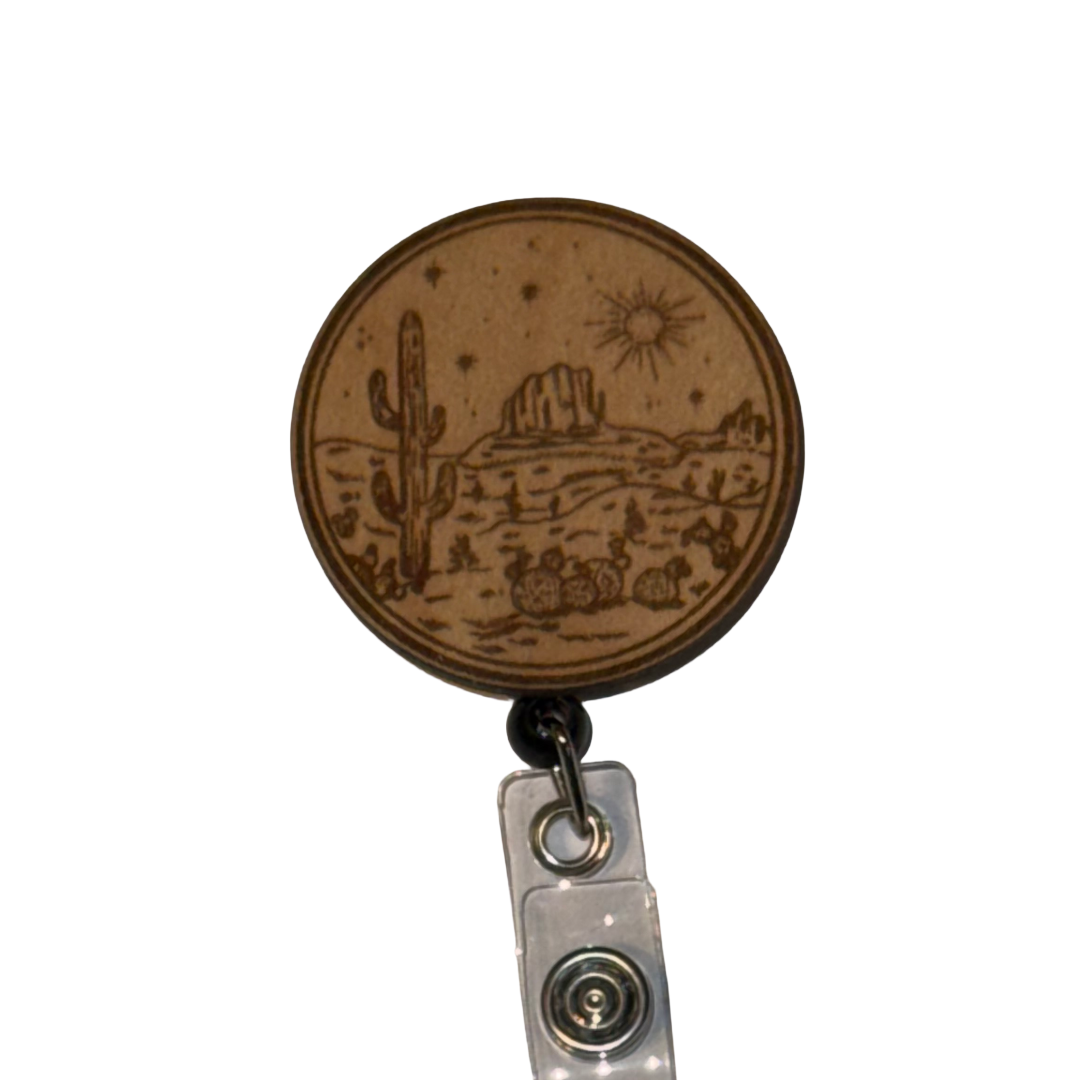 Desert Themed Badge Reel