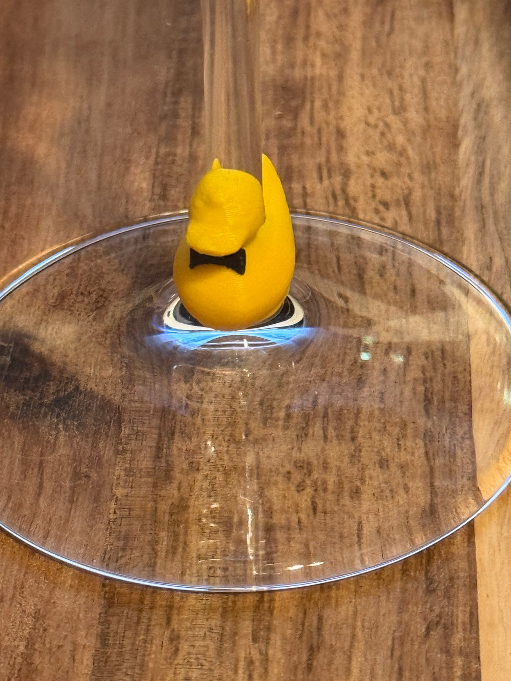 Yellow Duck Wine Charms