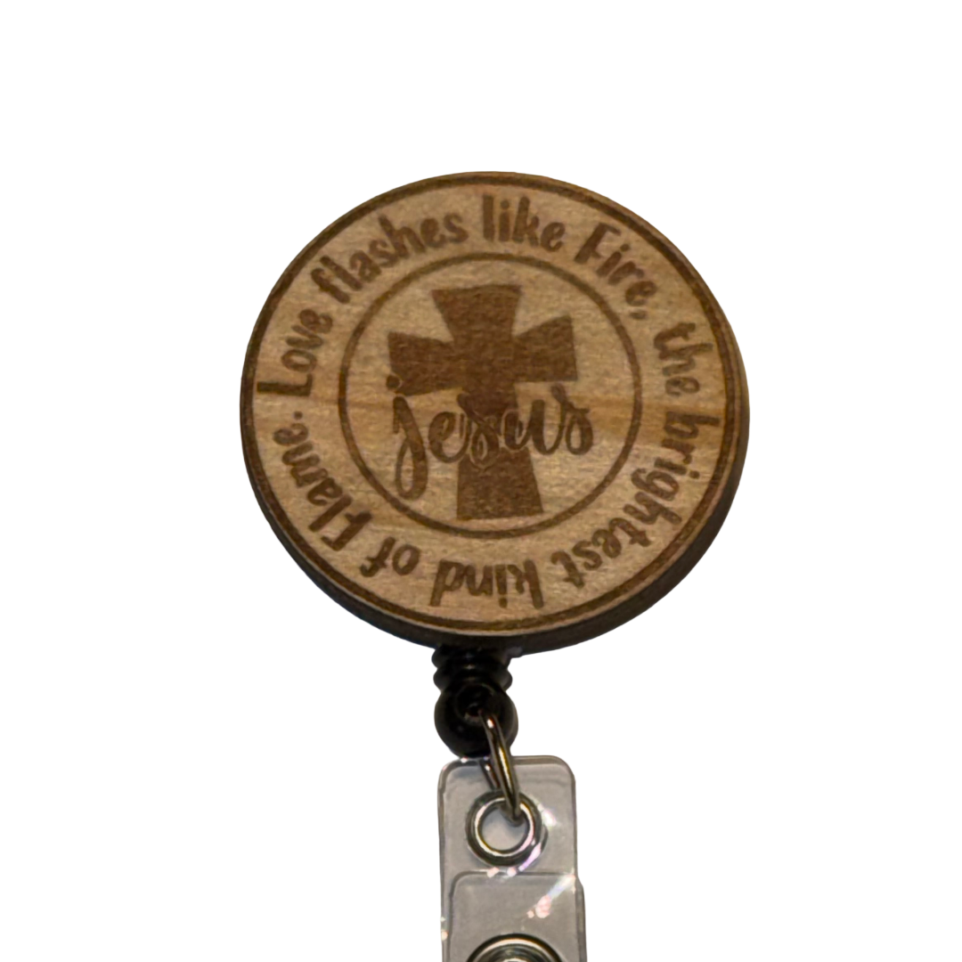Jesus Faith Based Badge Reel