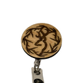 Rustic Deer and Antlers Badge Reel