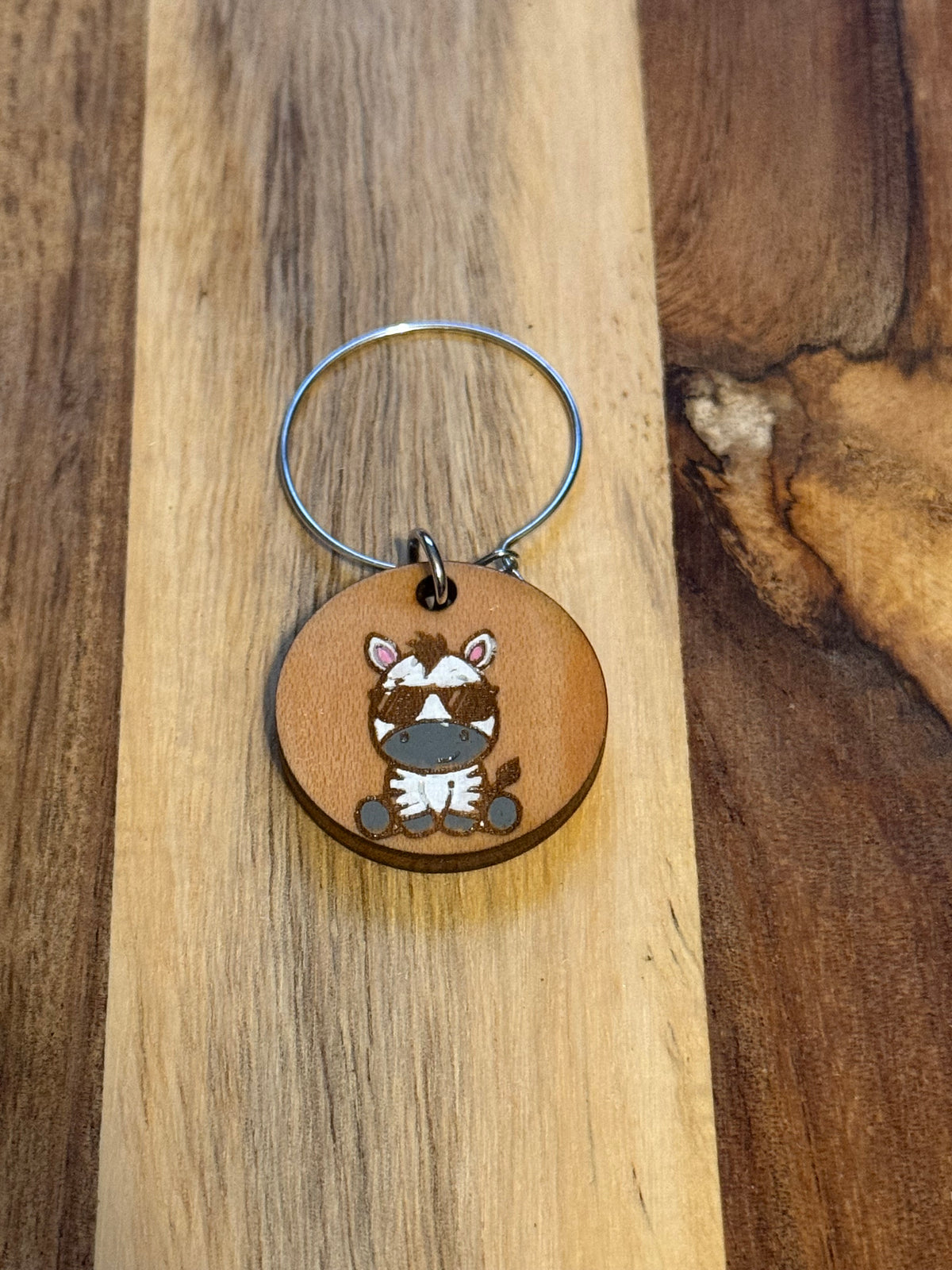 Safari Animals with Glasses Wine Charms