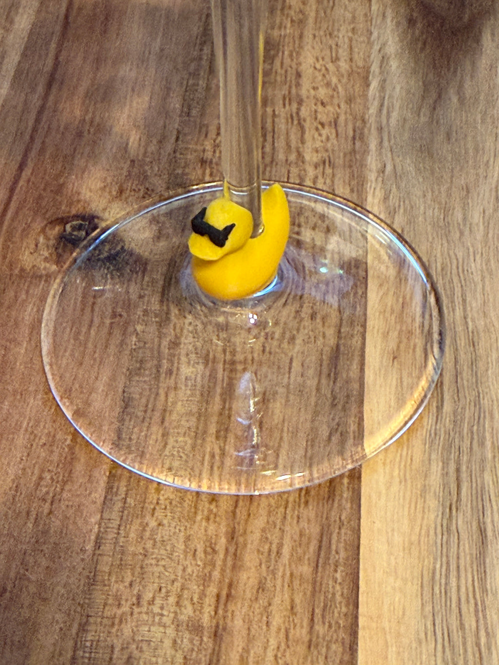 Yellow Duck Wine Charms