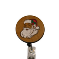 Santa Christmas Badge Reel