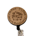 Dumpster Fire I’m Fine Silly Badge Reel