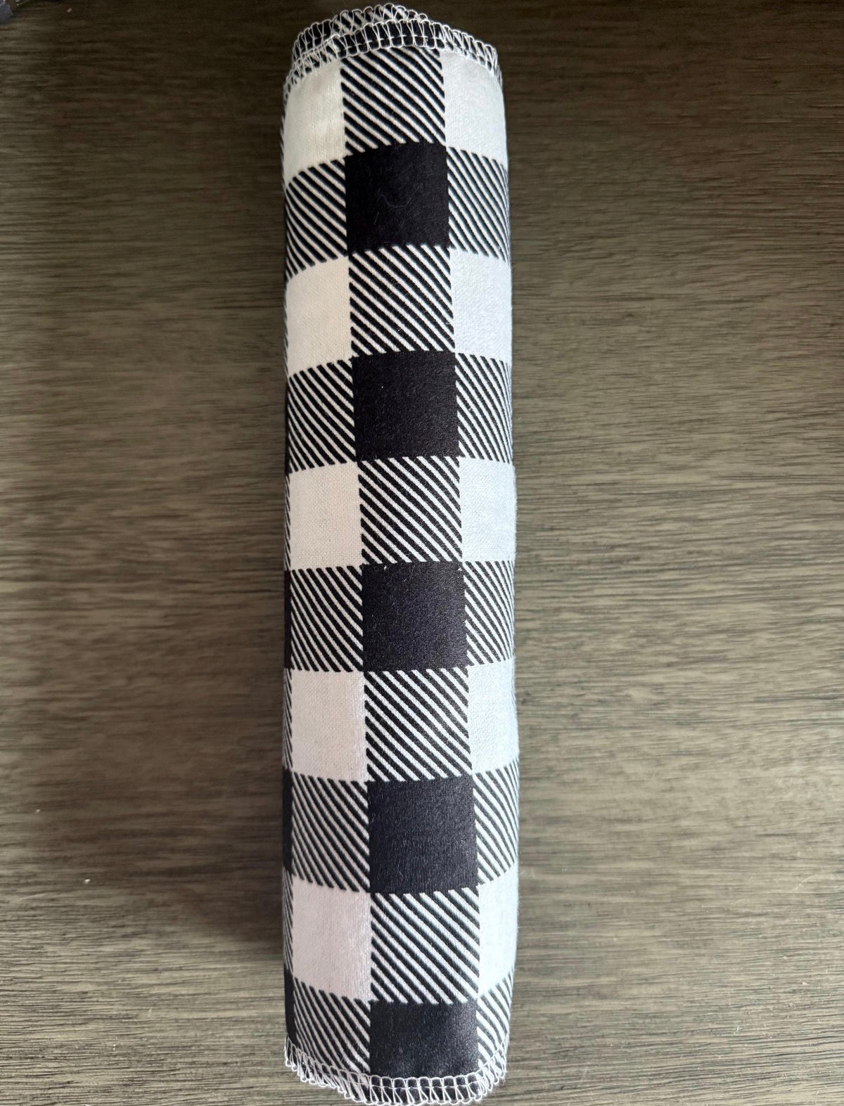 Black & white Reusable Paperless Towels – 6 Pack | Printed Cotton Flannel Kitchen Towels | Eco-Friendly Reusable Cleaning Cloths