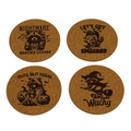 Halloween Raccoon Cork Coasters