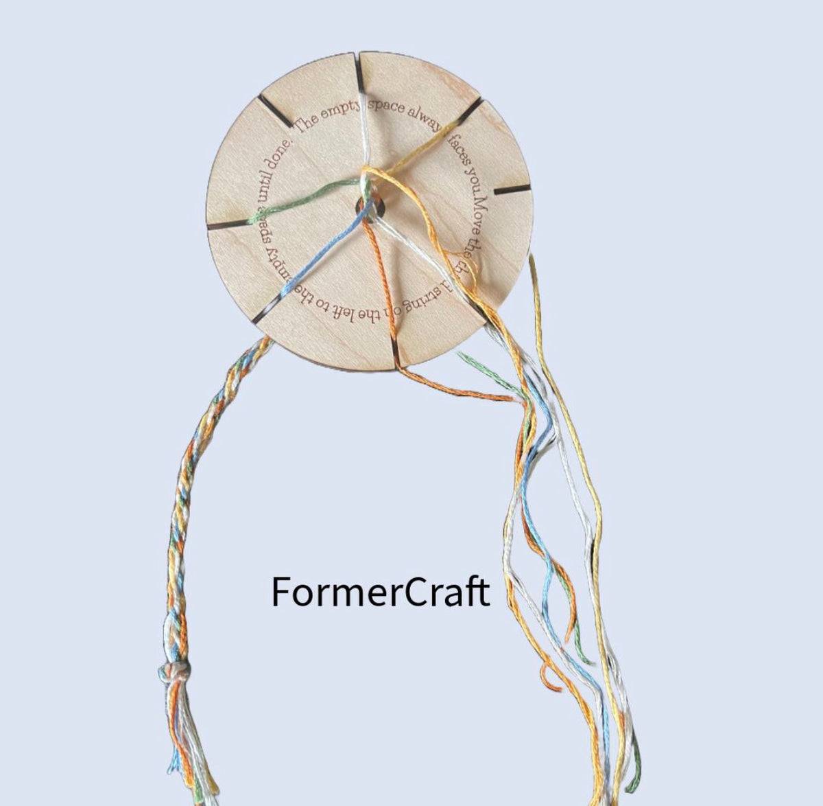 Friendship Bracelet Loom Kit | Wooden or 3D Printed Loom | DIY Bracelet Making Kit | Makes 4 Bracelets | Kids Craft Gift | Tween Activity